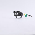 Led Motorfiets Projector 9 - 32V DC 40W Wit + Geel