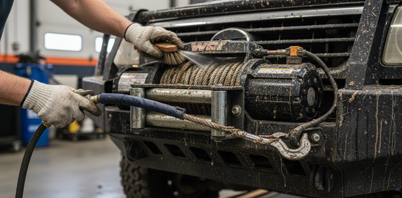 To keep your electric winch working when it matters most